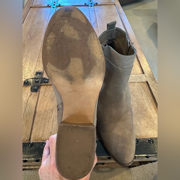 Women’s Gap Tan Suede Ankle Boots - Picture 8 of 11